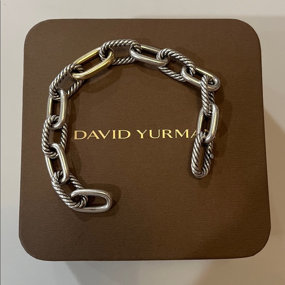 David Yurman Silver Chain Bracelet - Picture 1 of 5
